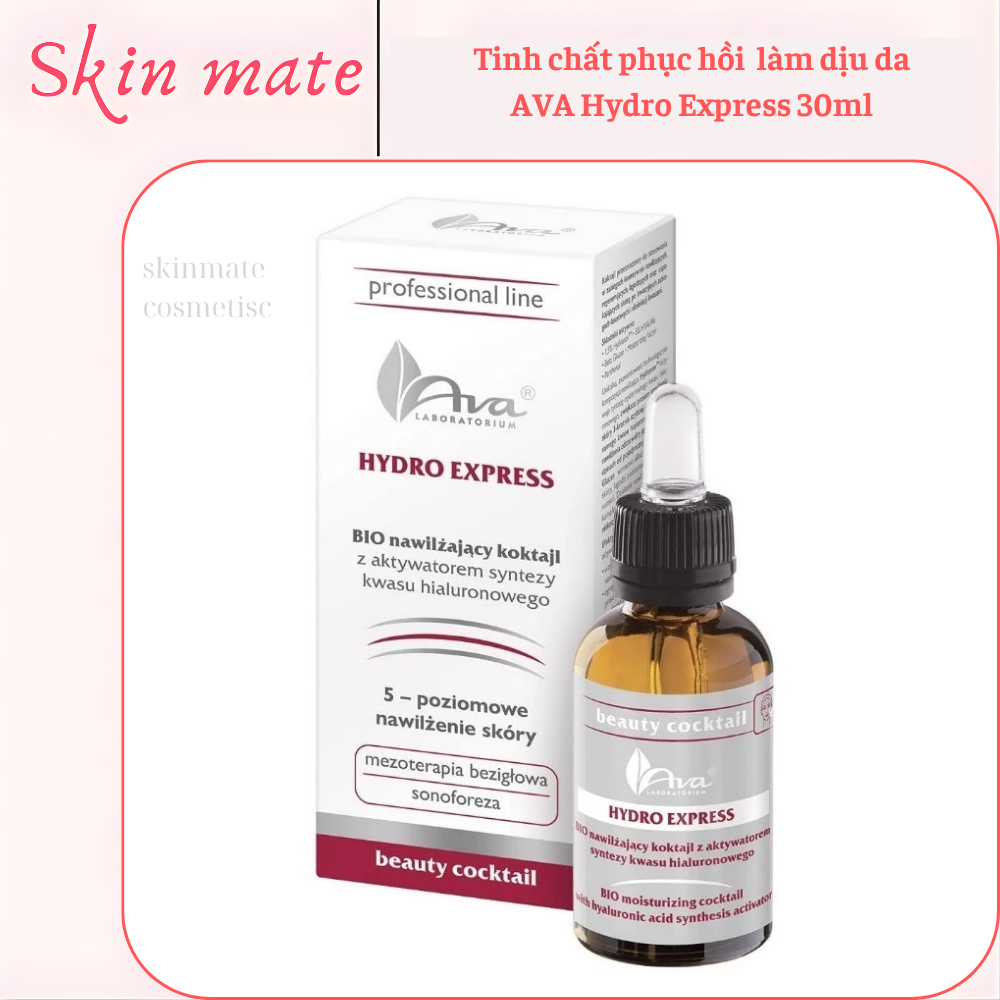 [Chính Hãng] Tinh chất phục hồi  làm dịu da AVA Hydro Express 30ml