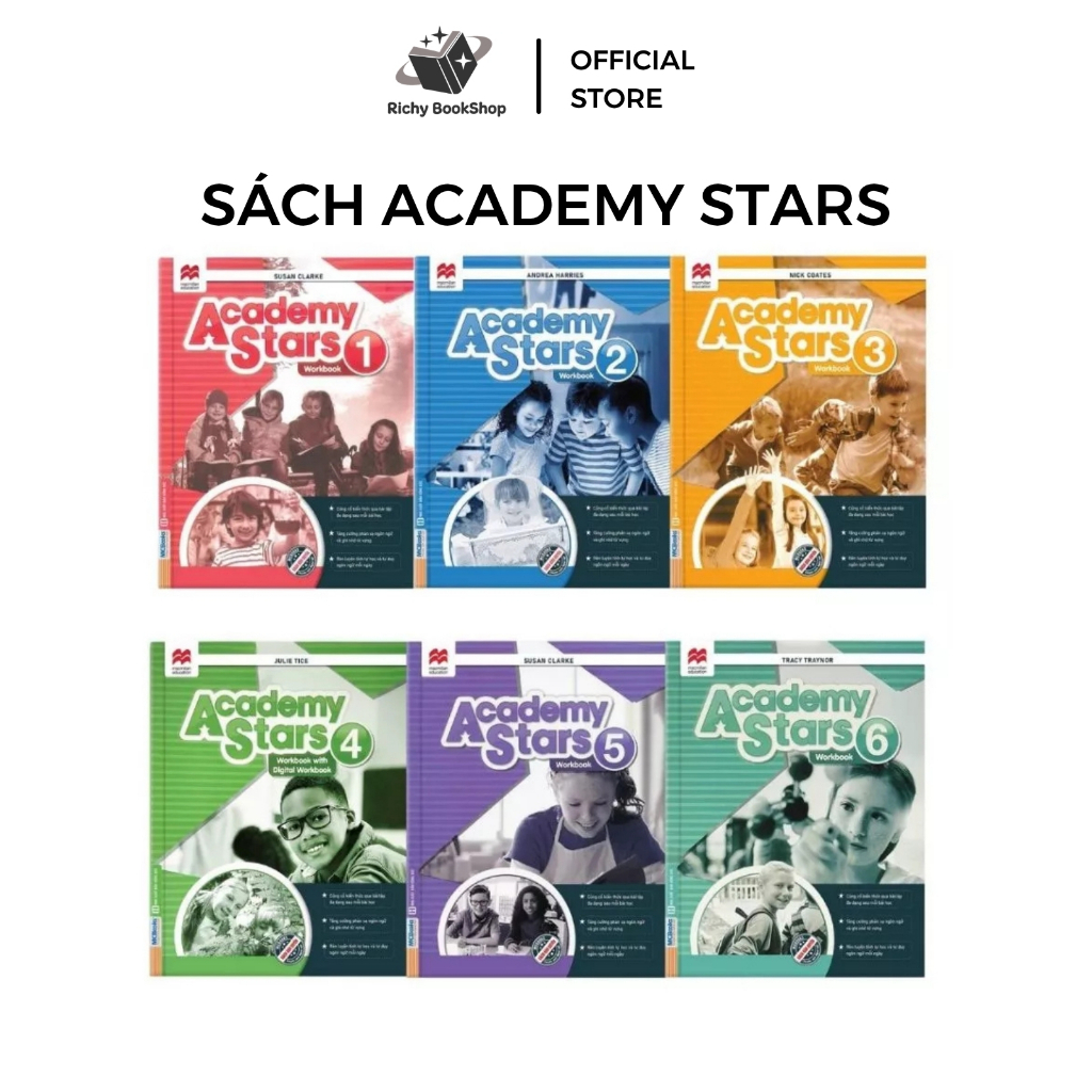 Sách - Academy Stars Pupil’s Book + Workbook