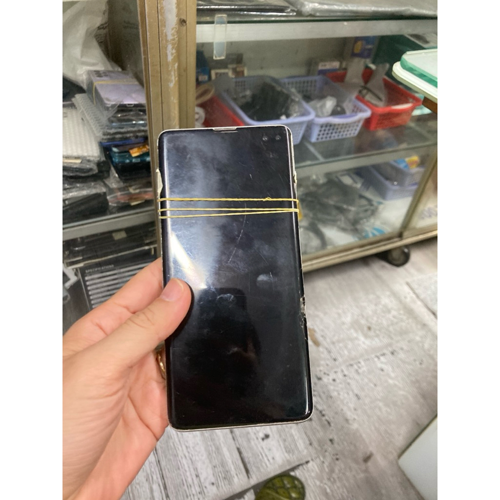bán xác điện thoại samsung s10 plus bản việt hư màn hình