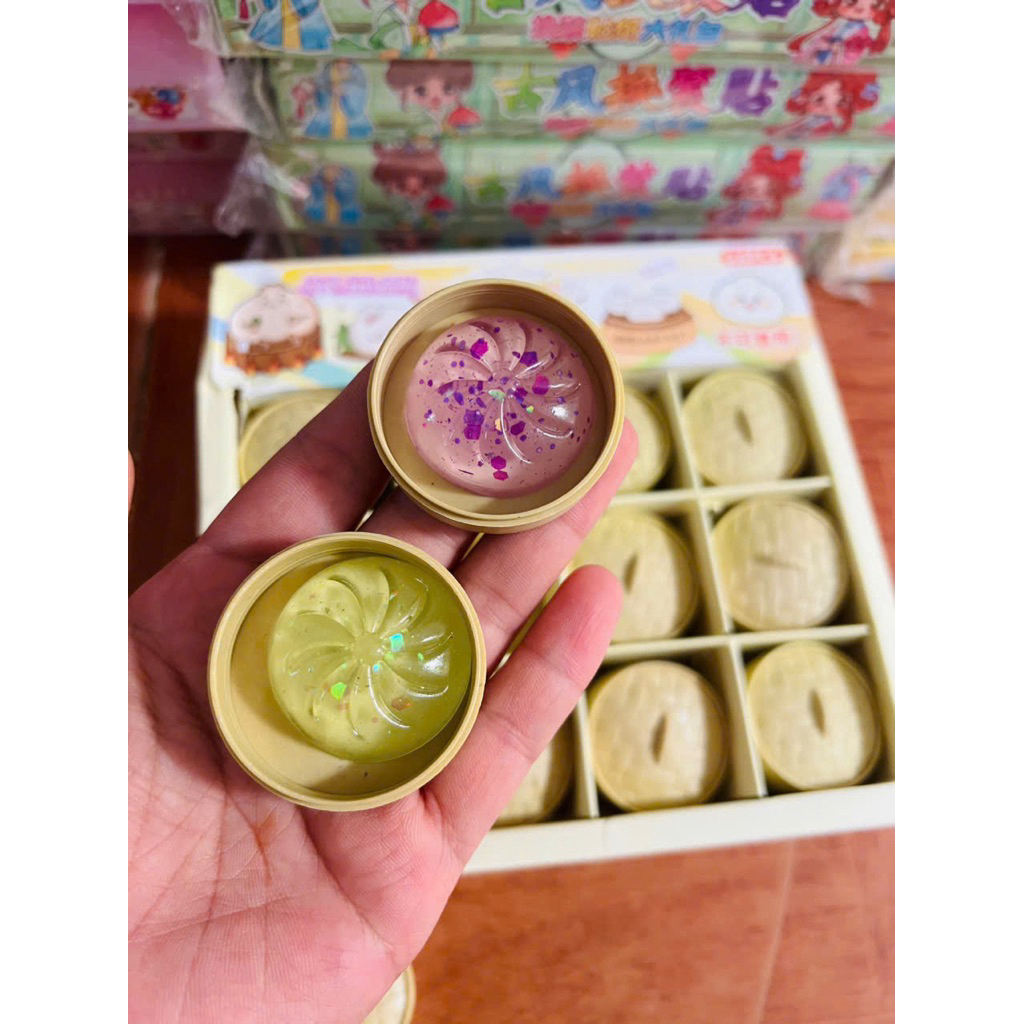 Hộp 24 chiếc bánh bao squisy mini cho bé siêu hot hit