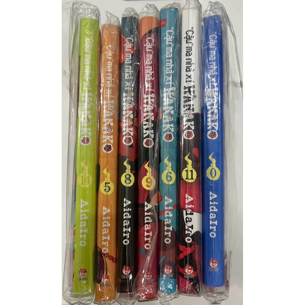 tập ghi chép cậu ma nhà xí Hanako 5,6,8,9,11,14,0