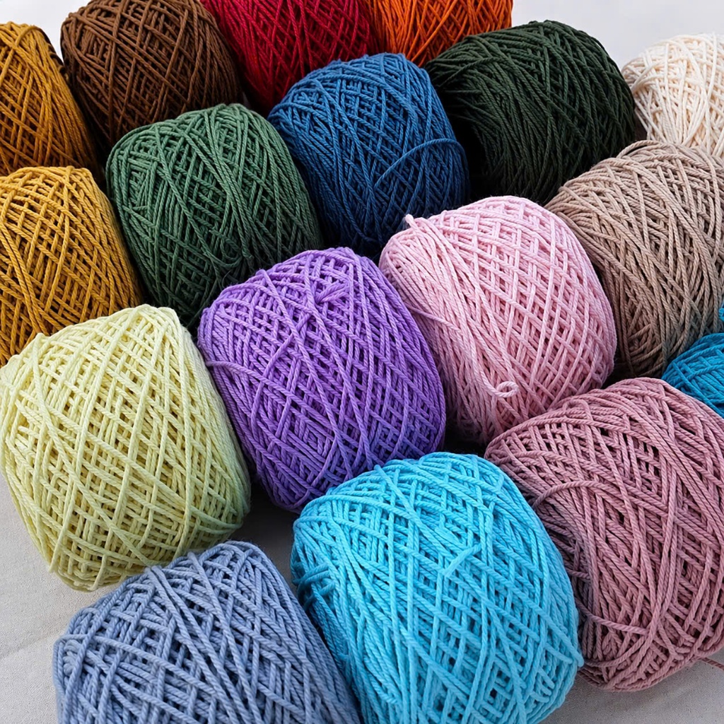 Sợi macrame 2mm cuộn 200g