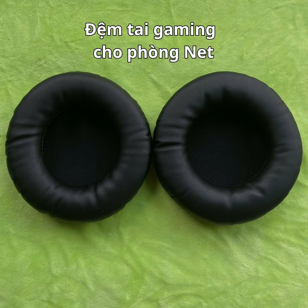 Đệm tai nghe kiểu dáng tròn thay thế cho Dareu EH416 và phòng net kích thước đường kính 10,5cm