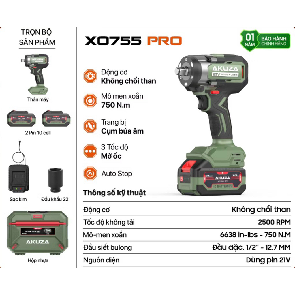 AKUZA-XO755PRO