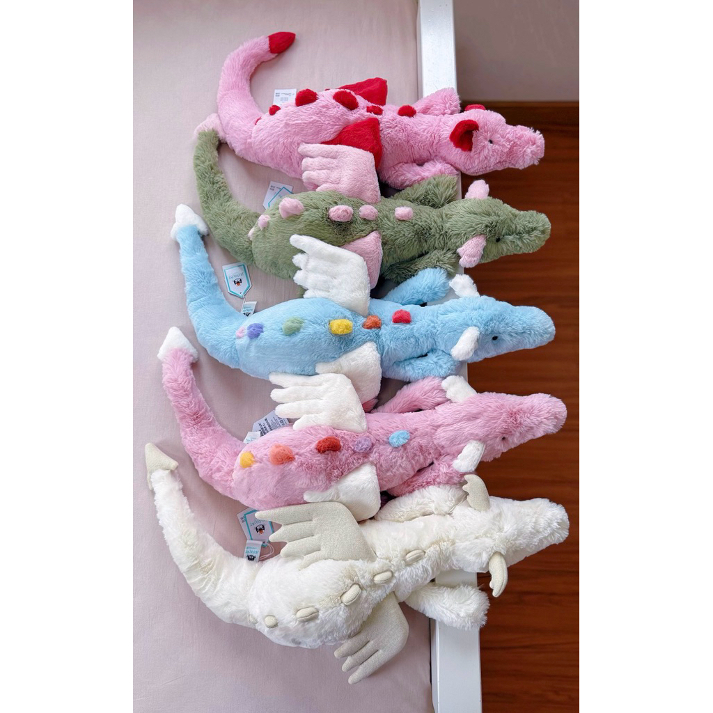 (100% Authentic) Gấu bông Jellycat Dragon - Rồng Jellycat chính hãng Jellycat London