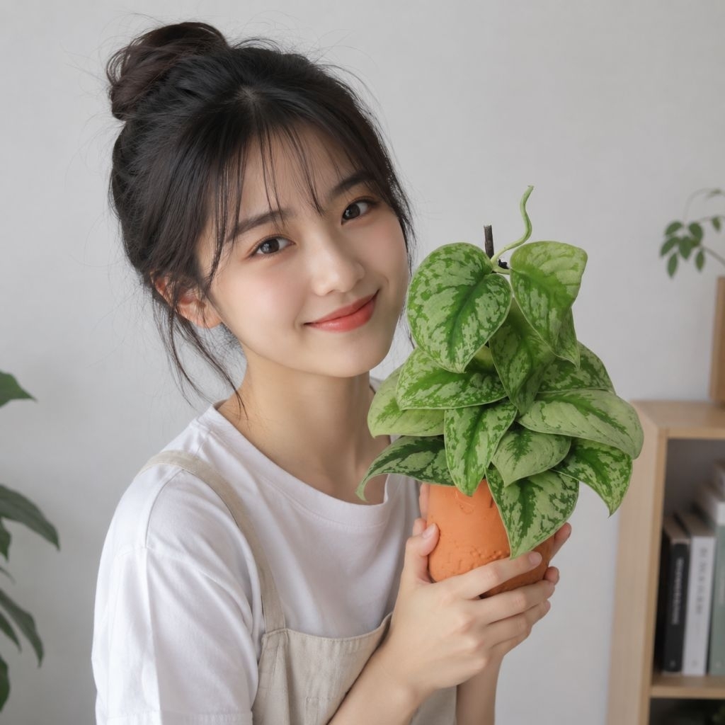 Chậu mềm Trầu Bà Exotica/ Trầu lụa/ Pháp🌸