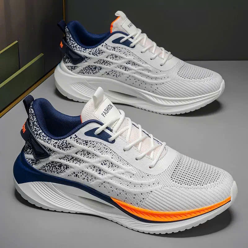 Giày Thể Thao Nam MB-SNEAKER Giày Vải Nam Thoáng Khí, Đế Cao Su 3màu
