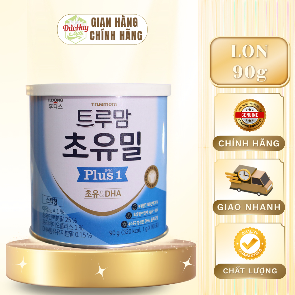 Sữa Non ILDONG plus số 1,2 Hàn Quốc Lon 100g