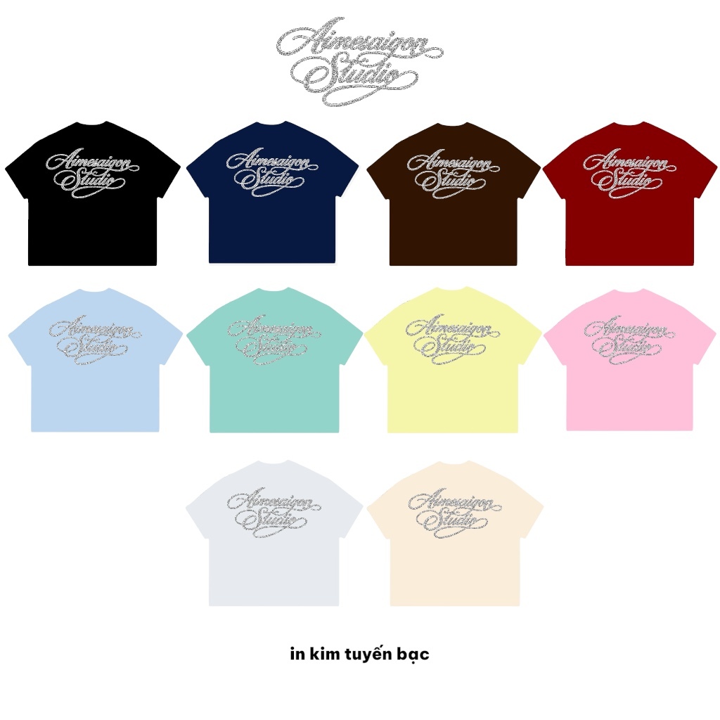 [Link 2 Kim Tuyến] A6 Aimesaigon Áo Thun Boxy Local Brand Form Rộng Tay Ngắn Cotton 250gsm "CHỮ KÍ" Nam Nữ Unisex Hot | BigBuy360 - bigbuy360.vn