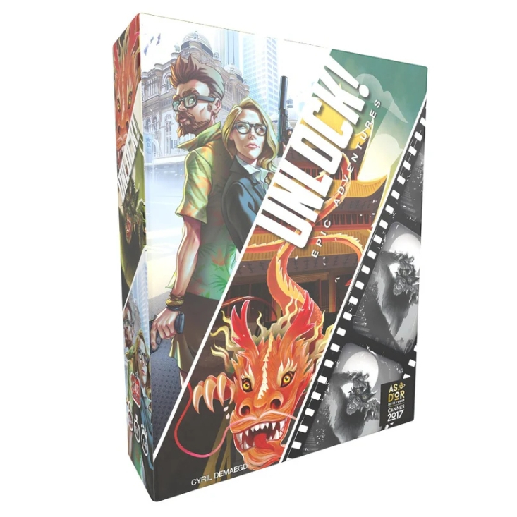 [DIY] Trò chơi giải đố Boardgame Unlock Epic Adventure - Giải đố cốt truyện hấp dẫn - Fenol