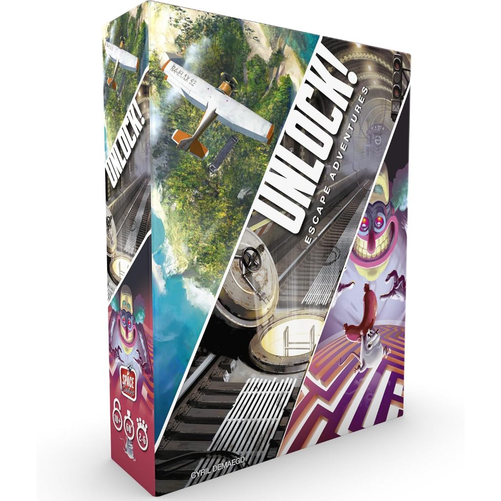 [DIY] Trò chơi giải đố Boardgame Unlock Escape Adventure - Giải đố cốt truyện hấp dẫn - Fenol