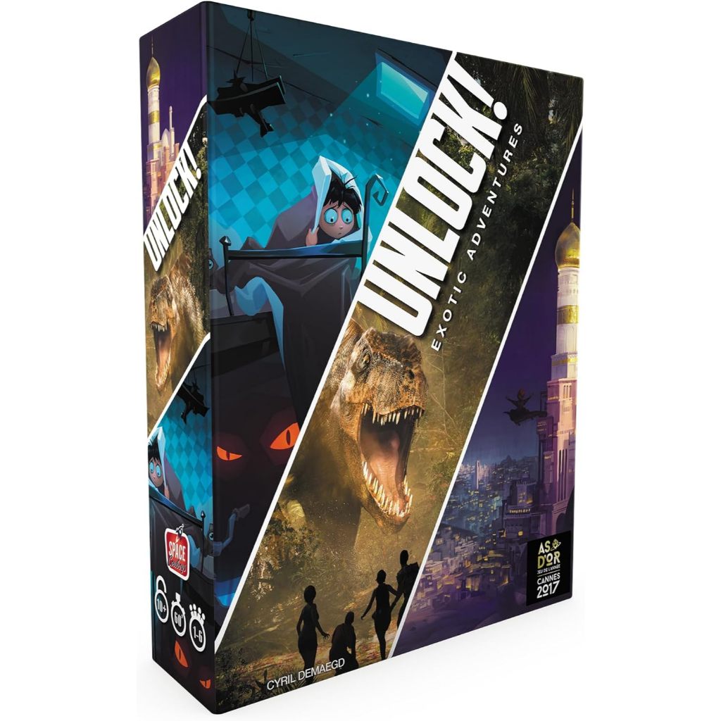 [DIY] Trò chơi giải đố Boardgame Unlock Exotic Adventure - Giải đố cốt truyện hấp dẫn - Fenol