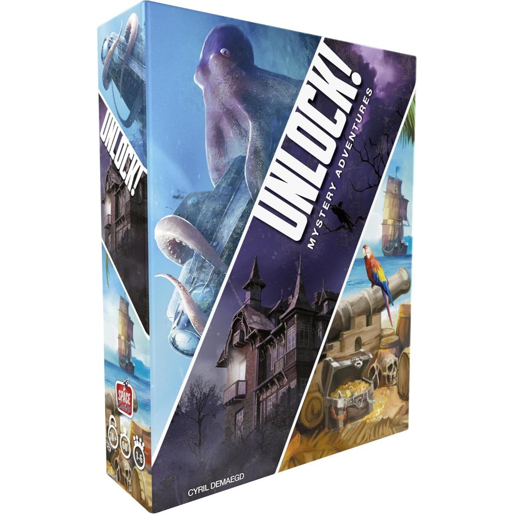 [DIY] Trò chơi giải đố Boardgame Unlock Mystery Adventure - Giải đố cốt truyện hấp dẫn - Fenol