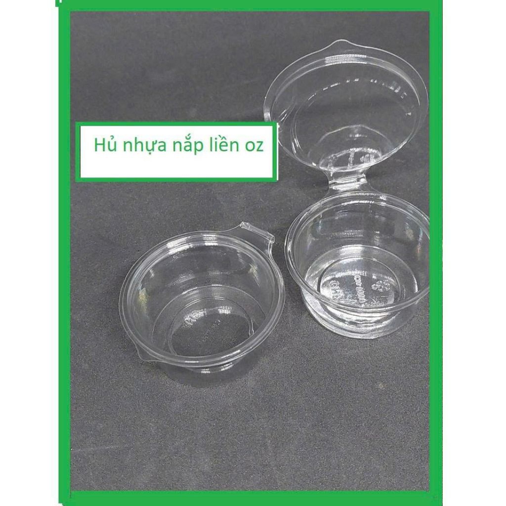 (Combo 500 cái ) Hũ sốt, nước chấm nắp liền 2oz/ Hũ sốt nắp liền 4oz