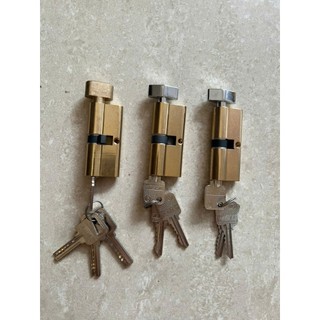Ổ khóa thông phòng Việt Tiệp 7cm - Ổ khóa 1 đầu chìa, Ổ khóa tay gạt