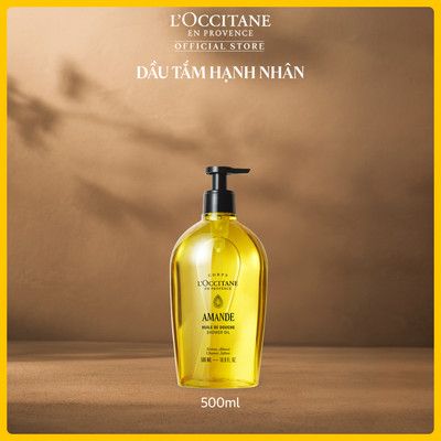 [LIVE HANNAH] Dầu tắm Hạnh Nhân L'Occitane - Almond Shower Oil 500ml