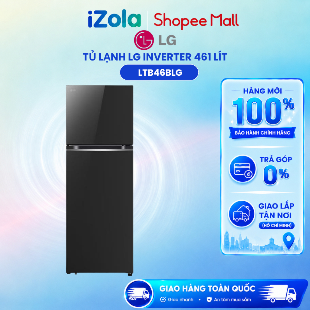 LTB46BLG - Tủ lạnh LG Inverter 461 lít LTB46BLG - Hàng chính hãng