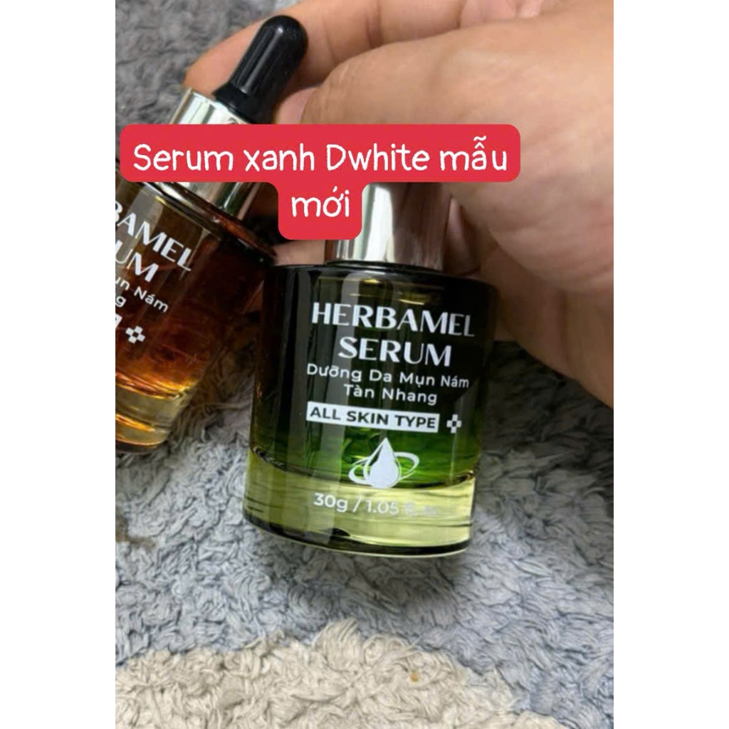 nước xanh Dwhite mẫu k vỏ