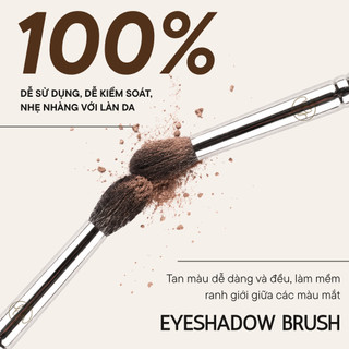 Cọ Tán Màu Mắt Bầu Tròn Đa Năng BH Cosmetics Eyeshadow Brush BH613