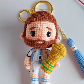 Messi Holding World Cup 2022