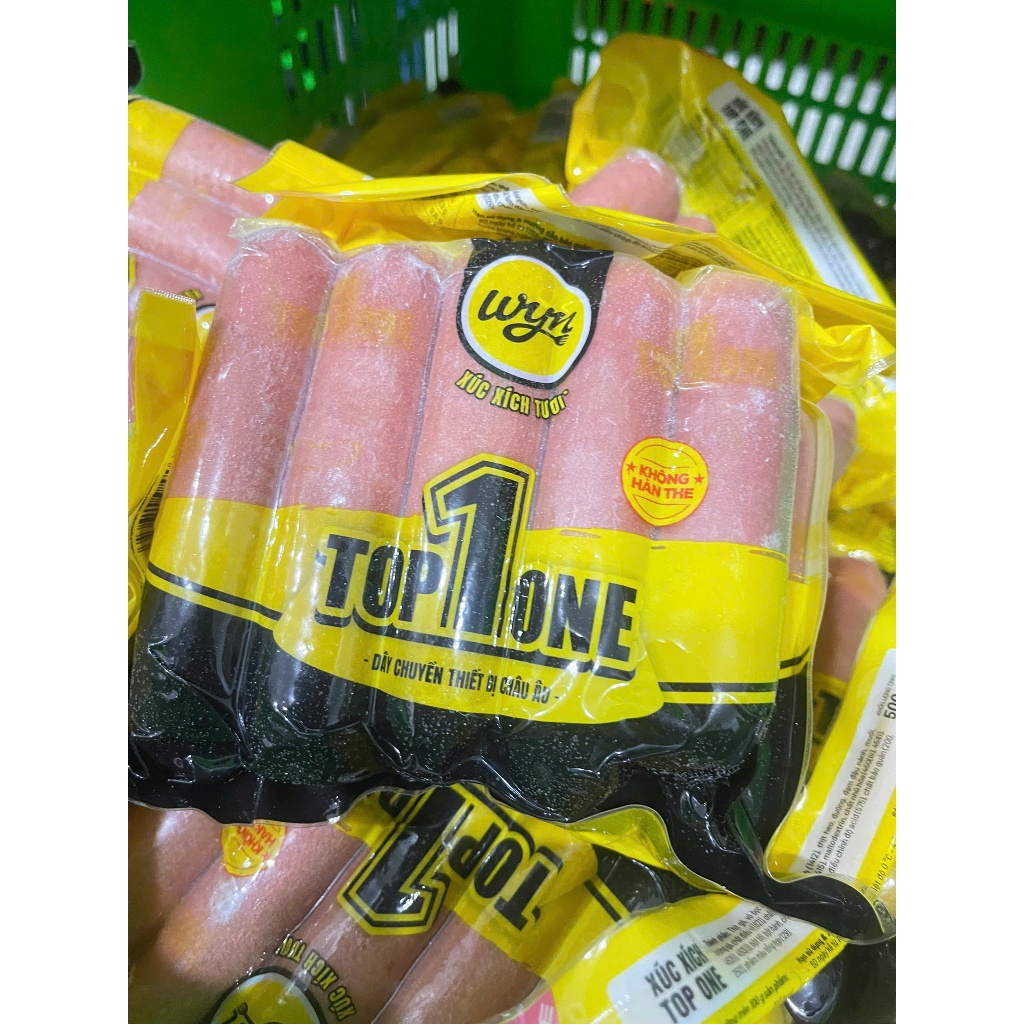 Xúc xích đức Top One bịch 500gr (giao tphcm)
