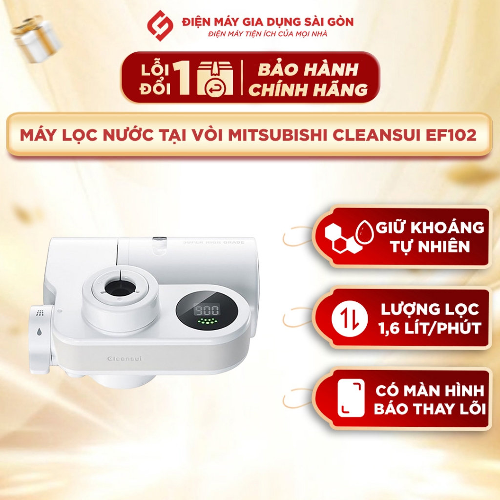 Máy Lọc Nước Tại Vòi Mitsubishi Cleansui EF102