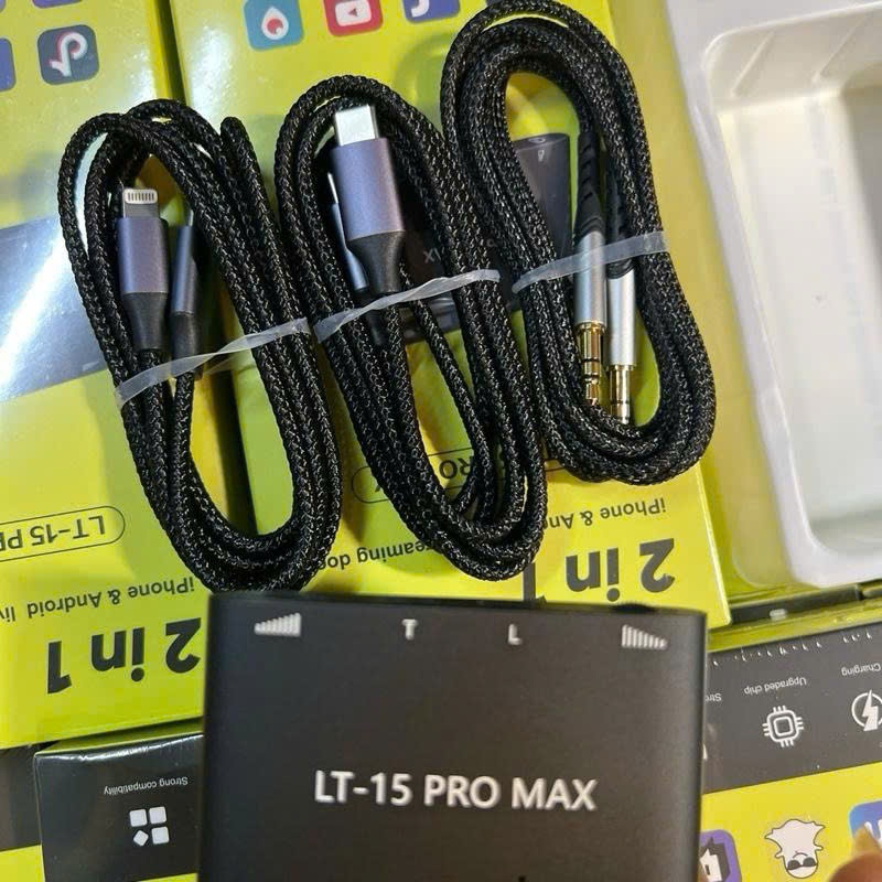 Box Live Stereo LT15 Pro max: Công Cụ Đỉnh Cao Cho Dân Live Stream và Thu Âm