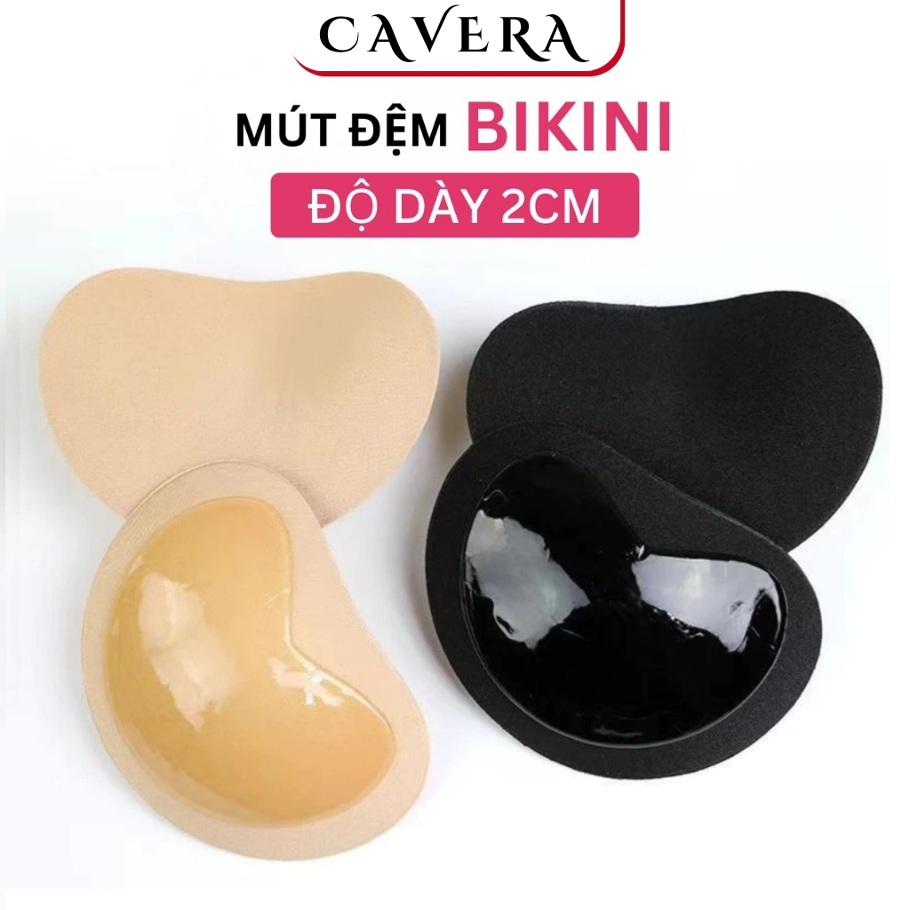 Mút Độn Ngực Silicon Dính Chắc Chắn Tự Nhiên, Mút Độn Áo Lót Nữ Tăng Size Dáng Chuẩn CAVERA VN2001