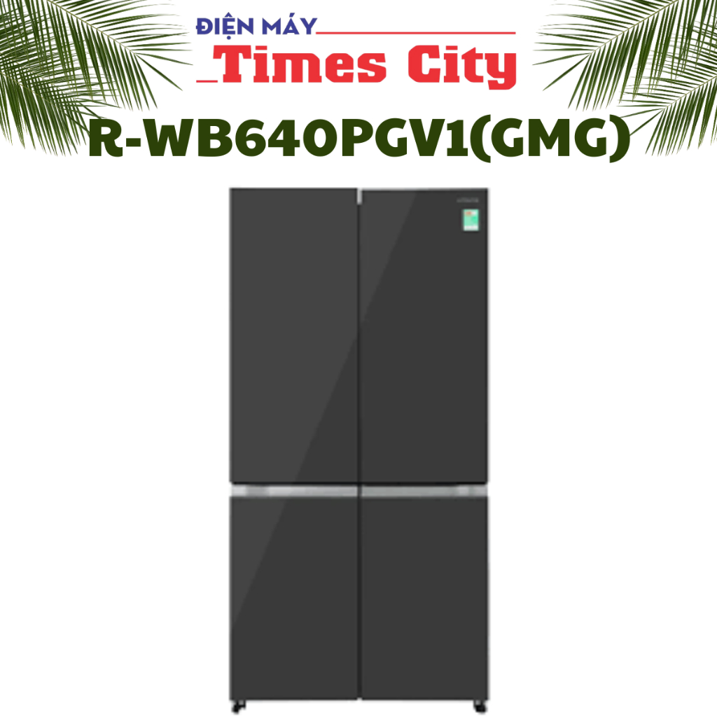 Tủ lạnh Hitachi Inverter 569 lít R-WB640PGV1(GMG)