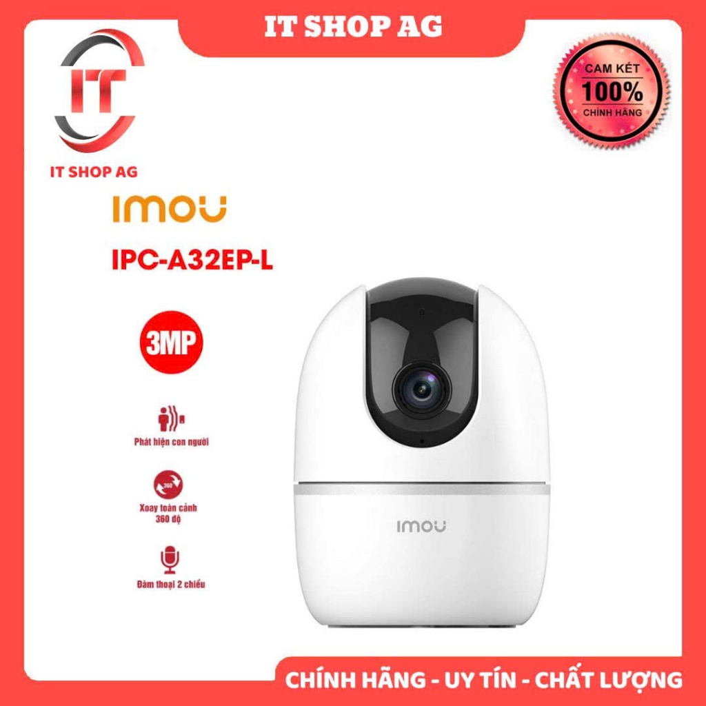 Camera wifi 3MP IMOU IPC-A32EP-L Chính hãng