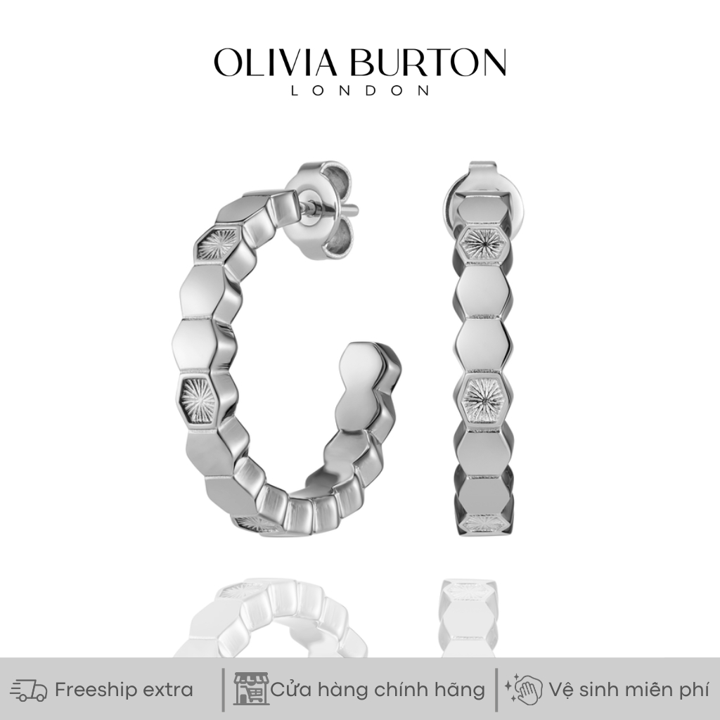 Khuyên tai nữ Olivia Burton Petite màu bạc