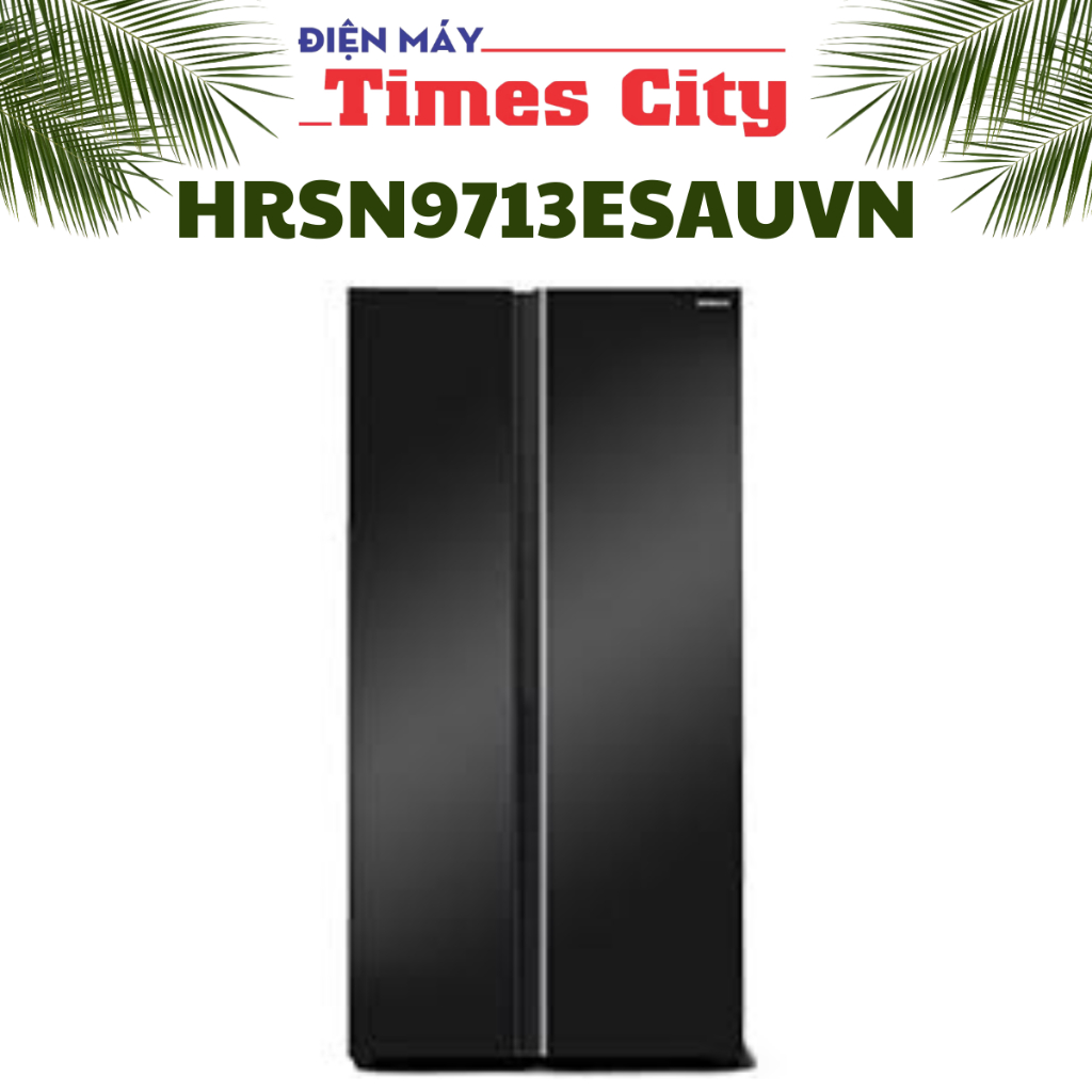Tủ lạnh Hitachi side by side HRSN9713ESAUVN 2 cánh 656 Lít