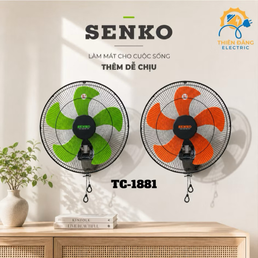 QUẠT TREO SENKO 1886/1881( mã mới)