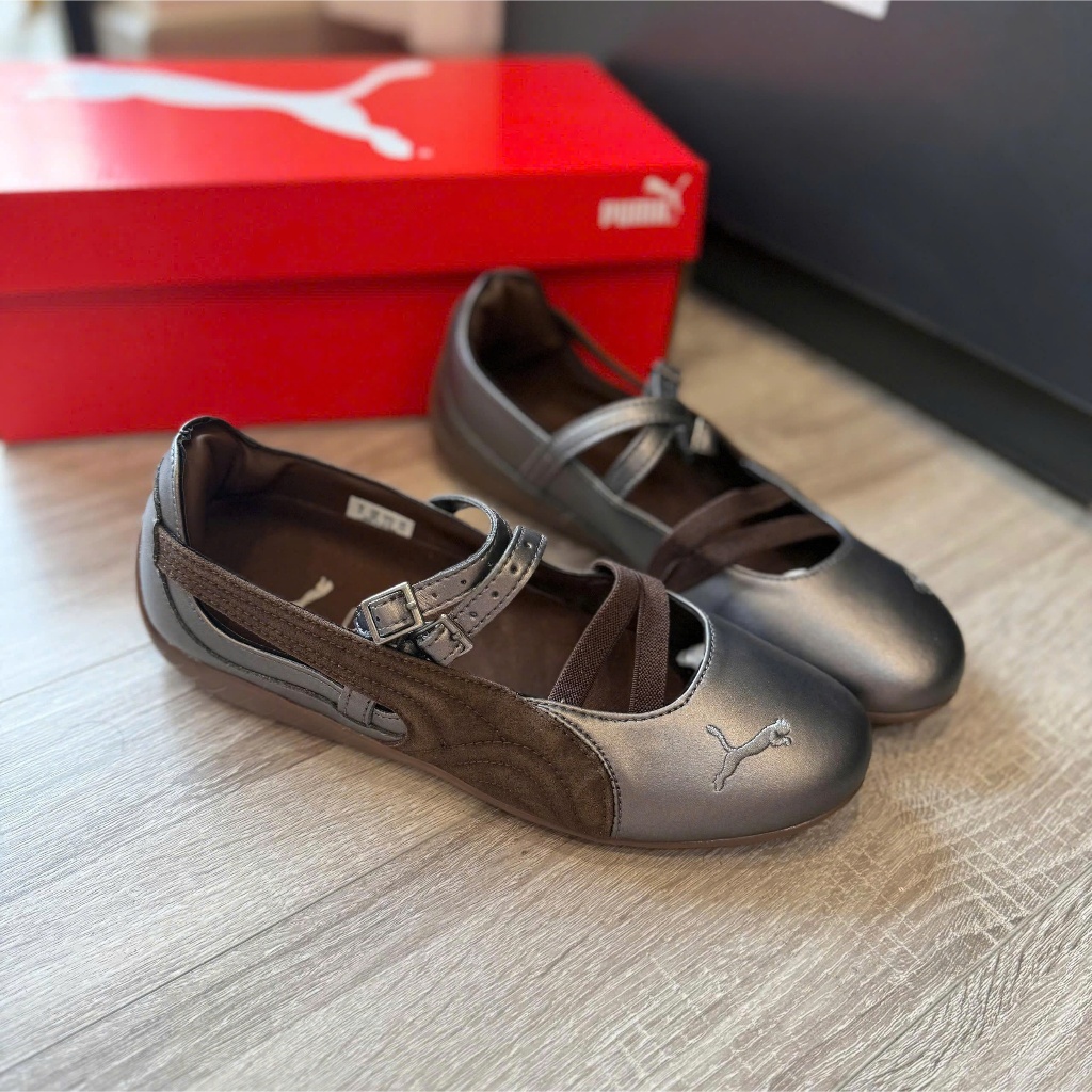 Giày P.M Speedcat Ballet Lux ‘Chocolate Gum’