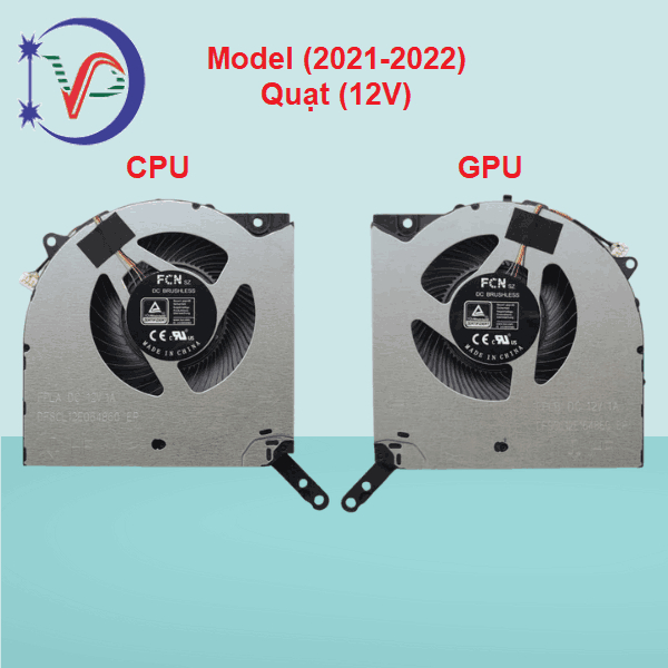 (NEW Zin) Fan quạt tản nhiệt cpu laptop Lenovo Legion 5 pro 16ACH6H Y9000P R9000P 2021H Y9000P 2022 
