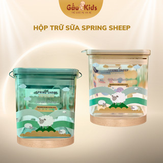 Hộp Trữ Sữa Spring Sheep Cao Cấp – Hộp Trữ Sữa Chống Ẩm, Dễ Lấy, Dung Tích Lớn - Gaukids
