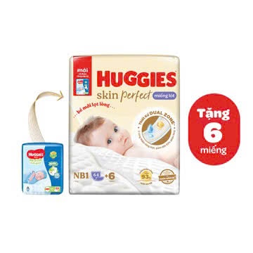 Miếng lót sơ sinh Huggies NB1/NB2