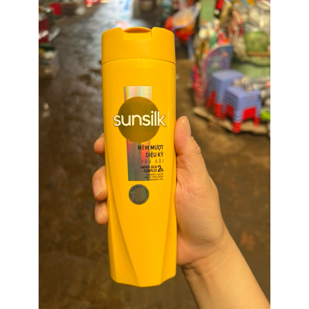 Dầu gội Sunsilk đen/ vàng óng mượt rạng ngời chai 170g (đủ loại)