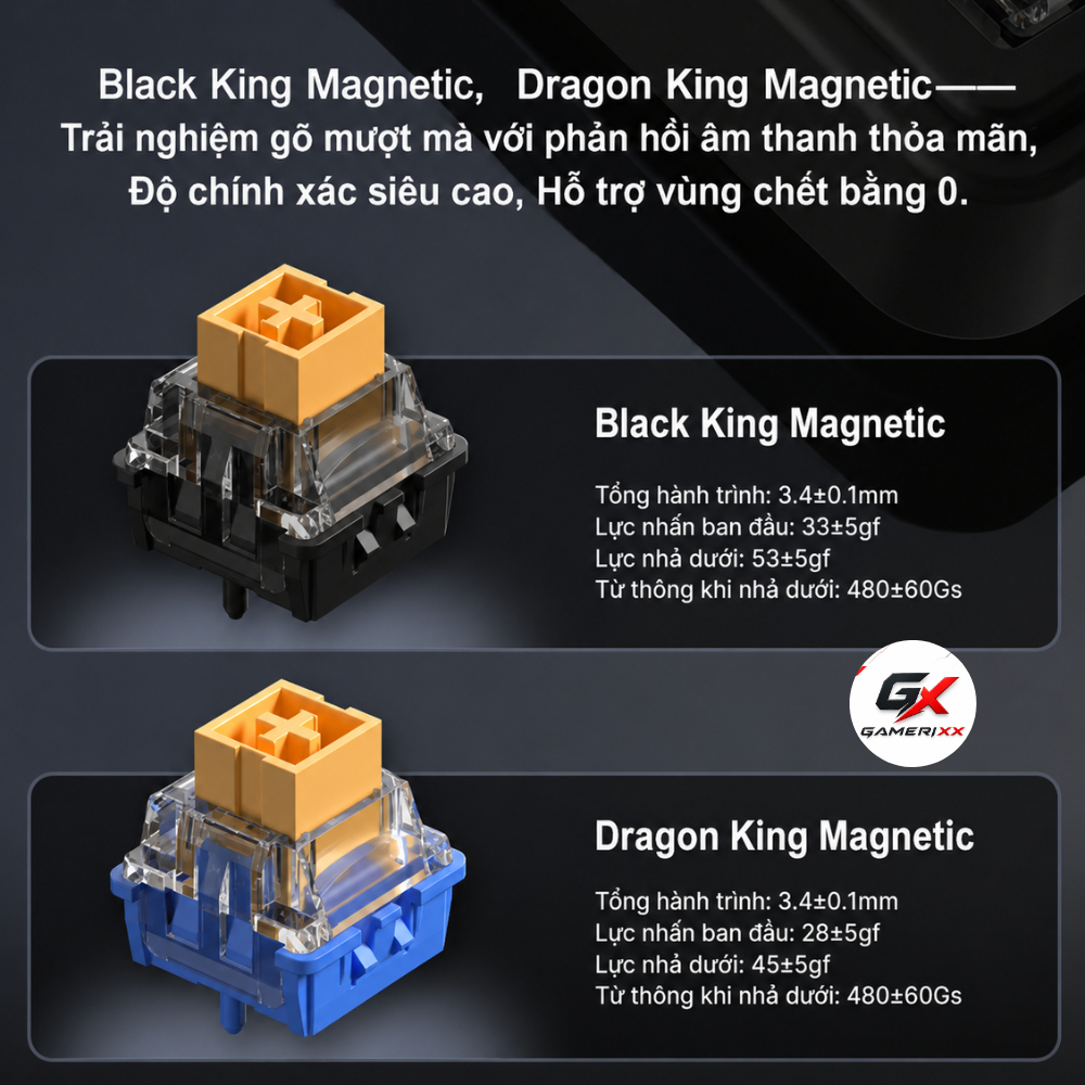 Bàn phím cơ Gaming Aula F75 HE kết nối không dây phù hợp chơi game -Dùng cho PC,Laptop -Có Rapid trigger -Pollingrate 8k | BigBuy360 - bigbuy360.vn