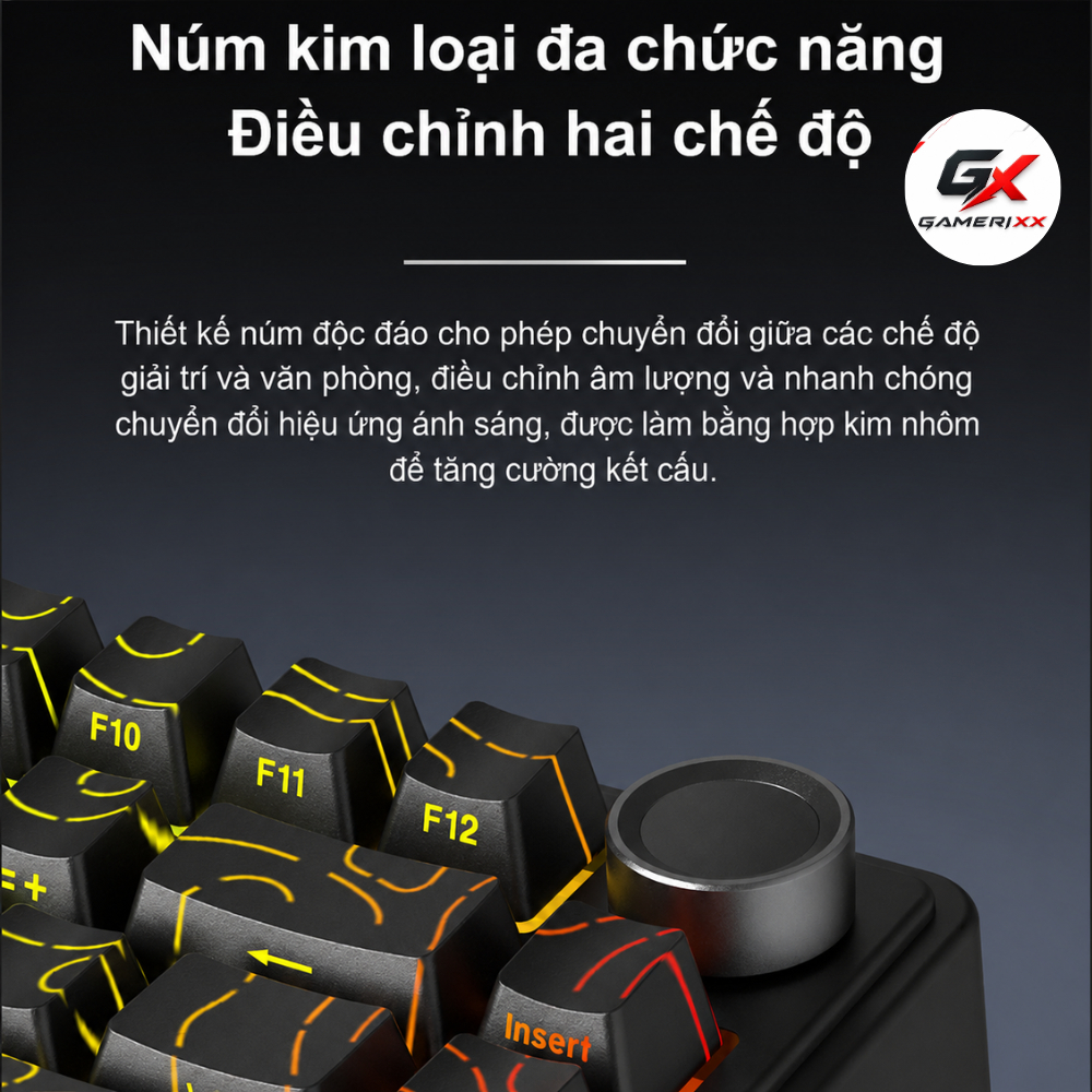 Bàn phím cơ Gaming Aula F75 HE kết nối không dây phù hợp chơi game -Dùng cho PC,Laptop -Có Rapid trigger -Pollingrate 8k | BigBuy360 - bigbuy360.vn