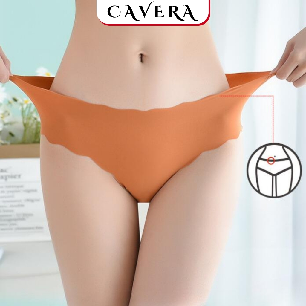 Quần Lót Nữ Su Không Viền – Quần Chip Nữ Dáng Lượn Sóng Gợi Cảm CAVERA VNLA09
