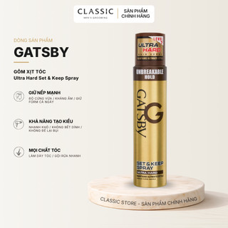 Gôm Xịt Giữ Nếp Gatsby 250ml