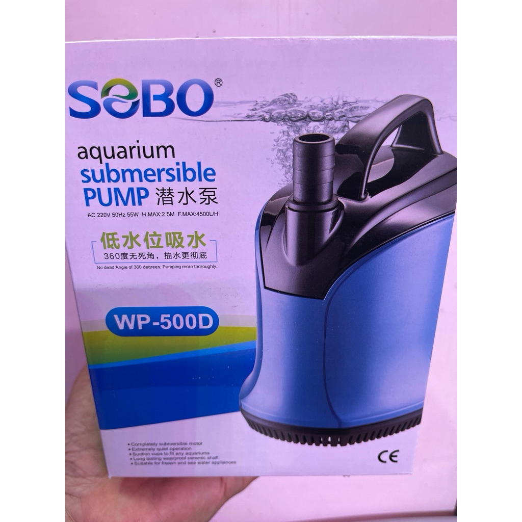 máy bơm nước hồ cá WP-500D