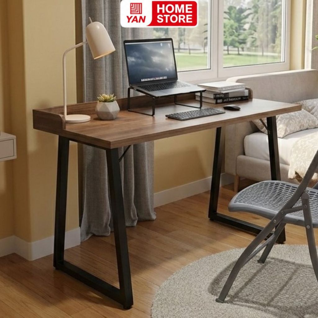 Bàn làm việc văn phòng thiết kế hiện đại gỗ MDF khung sắt sơn tĩnh điện - GM228