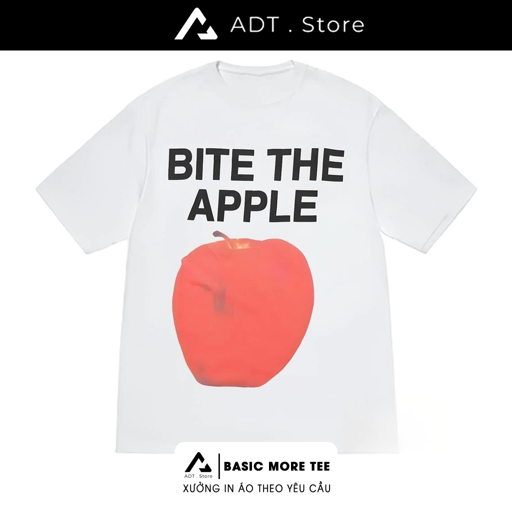 Áo thun ADTStore x BITE THE APPLE thành viên KEONHO nhóm Cortis - cầu thủ Đình Bắc - Saigon Phantom 