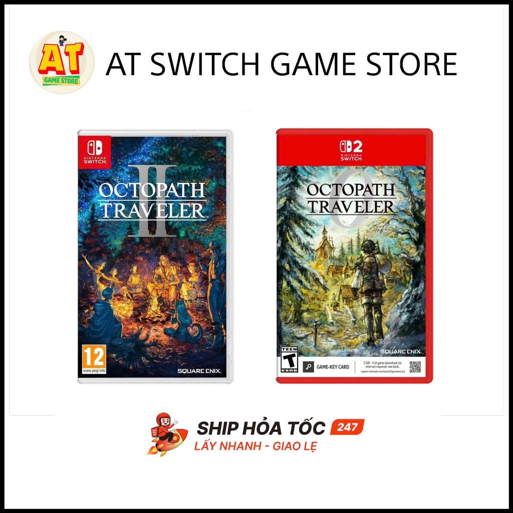 Game Octopath Traveler - Nintendo Switch