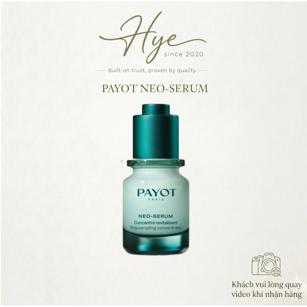 [Công ty] Payot Neo Serum 30ml - Tinh chất sáng mịn trẻ hóa phục hồi