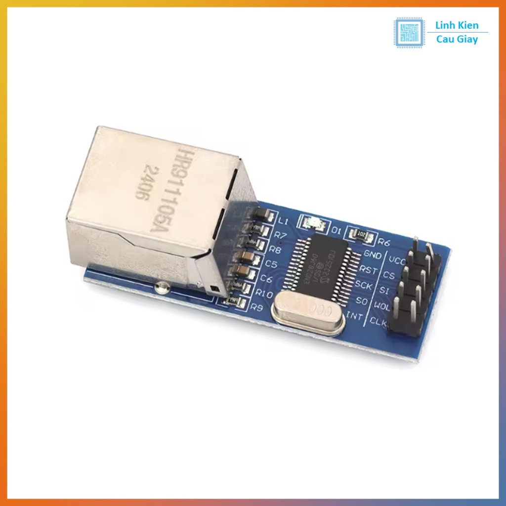 Module Ethernet ENC28J60 SPI Hỗ Trợ Web Server