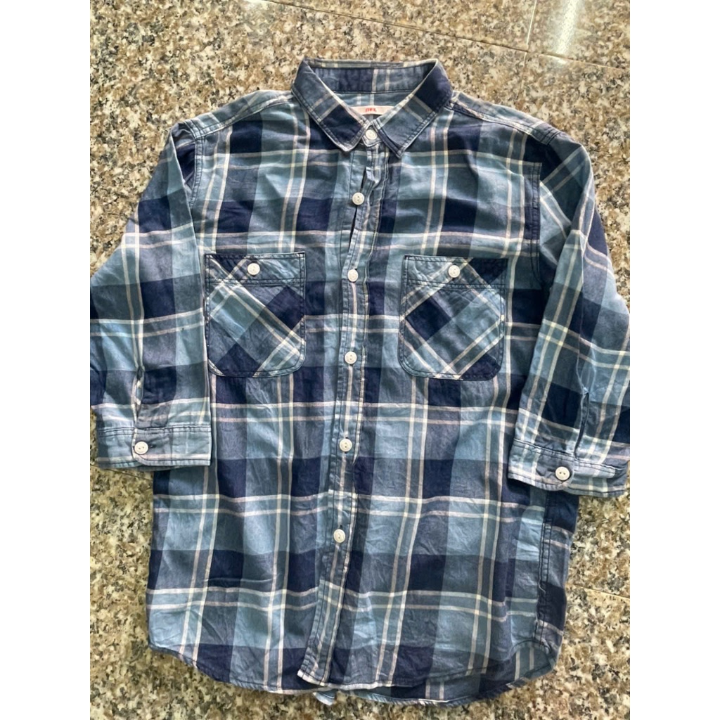 Sơ Mi Caro Nữ 2Hand Edwin Size L