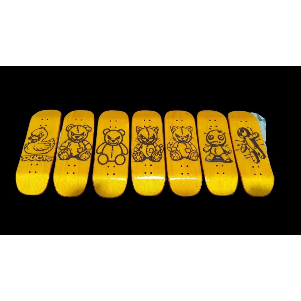 Saigon Skateboards "Playtime" 32mm Fingerboard Deck Collection